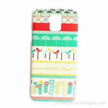 Various Pattern Plastic Cell Phone Cover for Samsung Galaxy S5